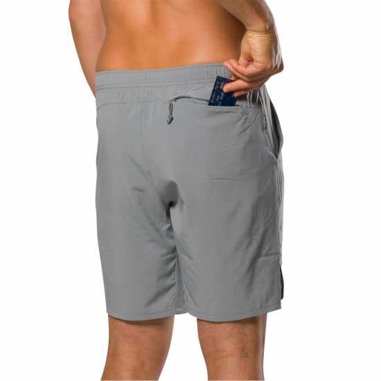 Nathan Es Shrt 9 2.0 Sn99 Monument Grey Мъжки дрехи за бягане