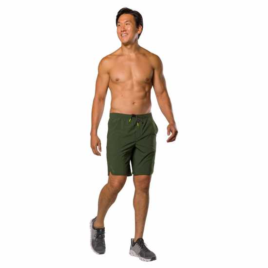 Nathan Es Shrt 9 2.0 Sn99 Forest Green Мъжки дрехи за бягане