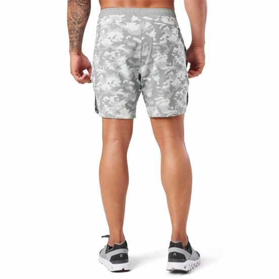 Мъжки дрехи за бягане Nathan Ess Short 7In Sn99 Grey Camo Nathan Ess Short 7In Sn99 Grey Camo Мъжки дрехи за бягане