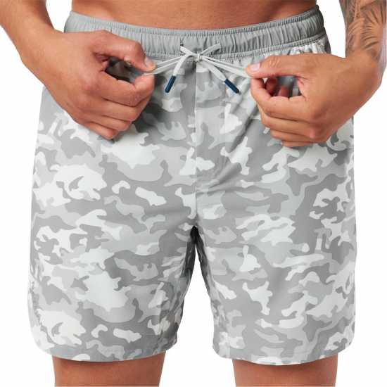 Мъжки дрехи за бягане Nathan Ess Short 7In Sn99 Grey Camo Nathan Ess Short 7In Sn99 Grey Camo Мъжки дрехи за бягане