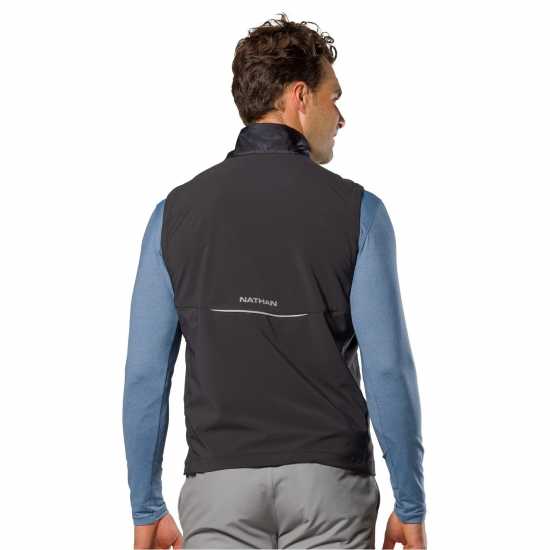 Nathan Nav Hybrd Vst Sn99 Black Мъжки якета и палта