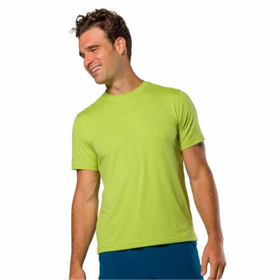 Nathan Dash Tee 2.0 Sn99 Dark Lime Мъжки дрехи за бягане