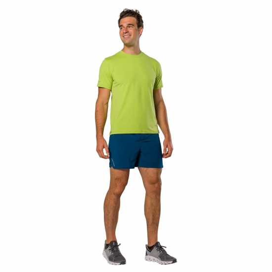 Nathan Dash Tee 2.0 Sn99 Dark Lime Мъжки дрехи за бягане