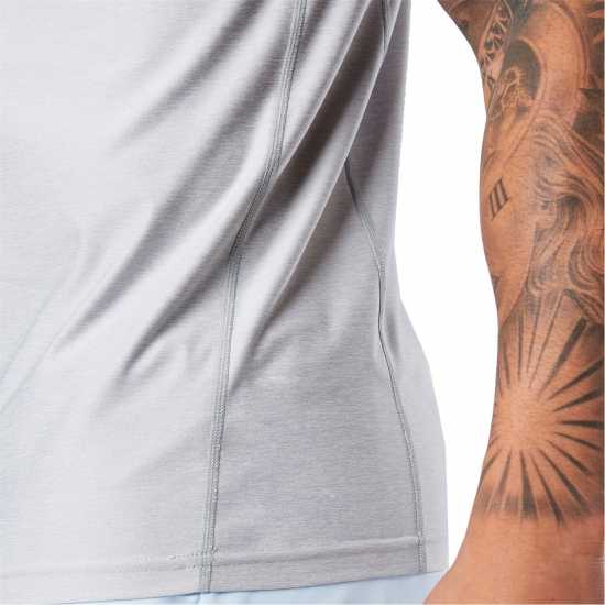 Nathan Qualifier Tee Sn99 Grey Mist Heat Мъжки дрехи за бягане