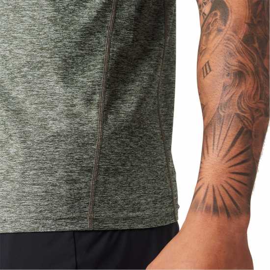 Nathan Qualifier Tee Sn99 Forest Green Мъжки дрехи за бягане