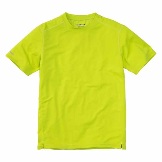 Nathan Rise Tee 2.0 Sn99 Bright Lime Мъжки дрехи за бягане