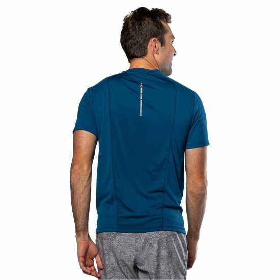 Мъжки дрехи за бягане Nathan Rise Tee 2.0 Sn99 Sailor Blue Nathan Rise Tee 2.0 Sn99 Sailor Blue Мъжки дрехи за бягане