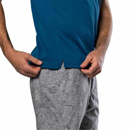 Мъжки дрехи за бягане Nathan Rise Tee 2.0 Sn99 Sailor Blue Nathan Rise Tee 2.0 Sn99 Sailor Blue Мъжки дрехи за бягане