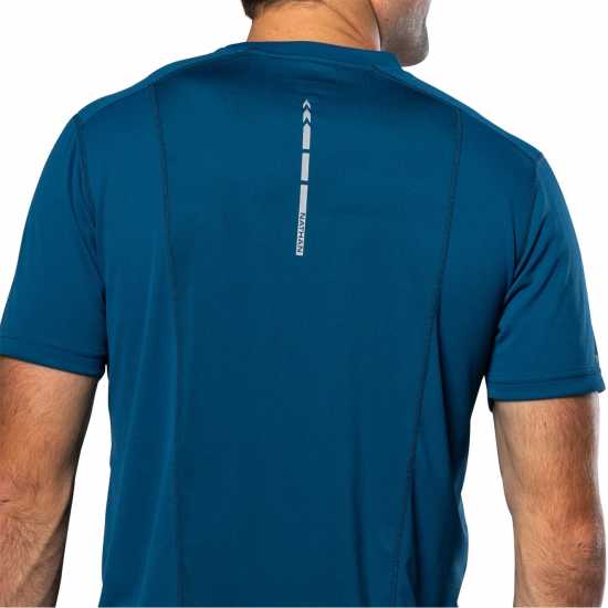 Мъжки дрехи за бягане Nathan Rise Tee 2.0 Sn99 Sailor Blue Nathan Rise Tee 2.0 Sn99 Sailor Blue Мъжки дрехи за бягане