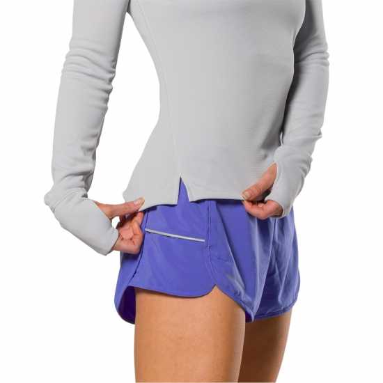 Дамски дрехи за бягане Nathan Rise L Sleeve Ld99 Grey Mist Nathan Rise L Sleeve Ld99 Grey Mist Дамски дрехи за бягане