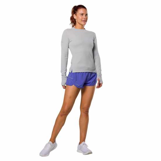 Дамски дрехи за бягане Nathan Rise L Sleeve Ld99 Grey Mist Nathan Rise L Sleeve Ld99 Grey Mist Дамски дрехи за бягане