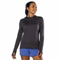 Nathan 365 Hoodie Ld99 Dark Charcoal Дамски суичъри и блузи с качулки