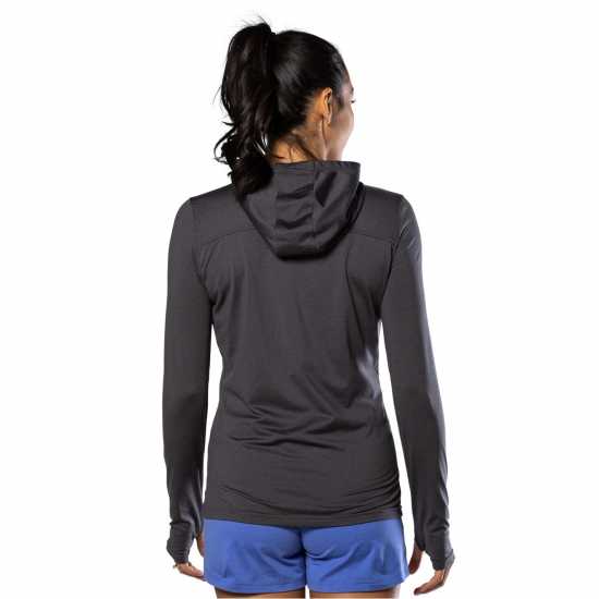 Nathan 365 Hoodie Ld99 Dark Charcoal Дамски суичъри и блузи с качулки