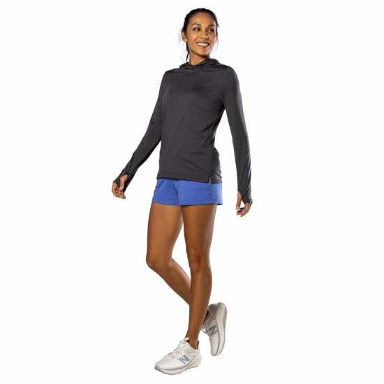 Nathan 365 Hoodie Ld99 Dark Charcoal Дамски суичъри и блузи с качулки