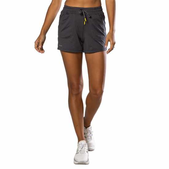 Nathan 365 Short Ld99 Dark Charcoal Дамски клинове за фитнес