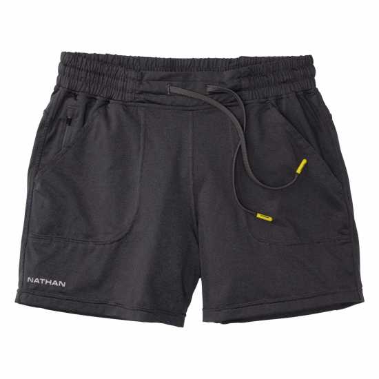 Nathan 365 Short Ld99 Dark Charcoal Дамски клинове за фитнес