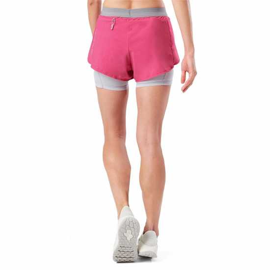 Дамски клинове за фитнес Nathan F Rn Shrt 3.0 Ld99 Hot Pink Nathan F Rn Shrt 3.0 Ld99 Hot Pink Дамски клинове за фитнес