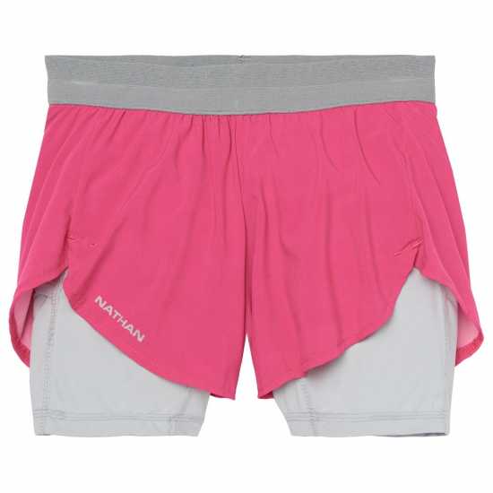 Дамски клинове за фитнес Nathan F Rn Shrt 3.0 Ld99 Hot Pink Nathan F Rn Shrt 3.0 Ld99 Hot Pink Дамски клинове за фитнес