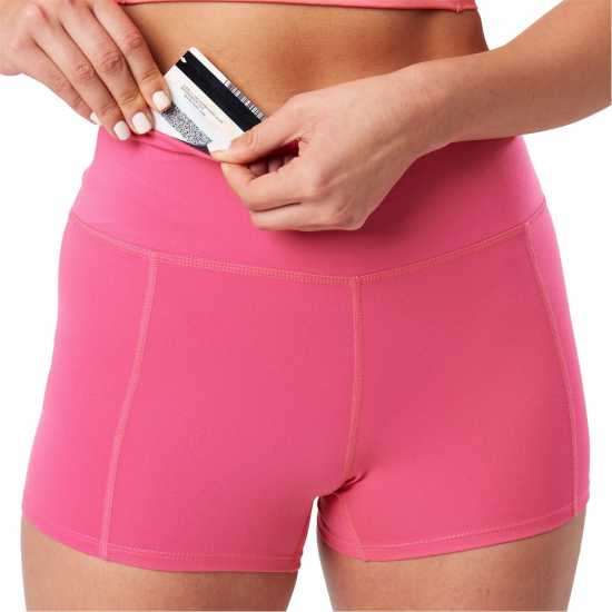 Nathan Bike Shrt 3In Ld99 Hot Pink Дамски клинове за фитнес