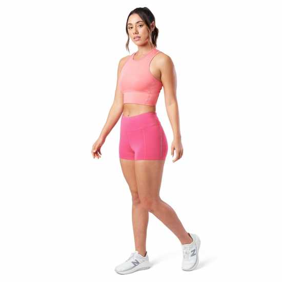 Nathan Bike Shrt 3In Ld99 Hot Pink Дамски клинове за фитнес