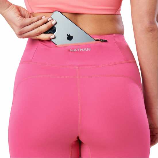 Nathan Bike Shrt 6In Ld99 Hot Pink Дамски клинове за фитнес