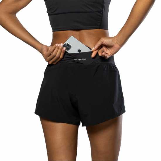 Nathan Strd Trn Shrt Ld99 Black Дамски клинове за фитнес