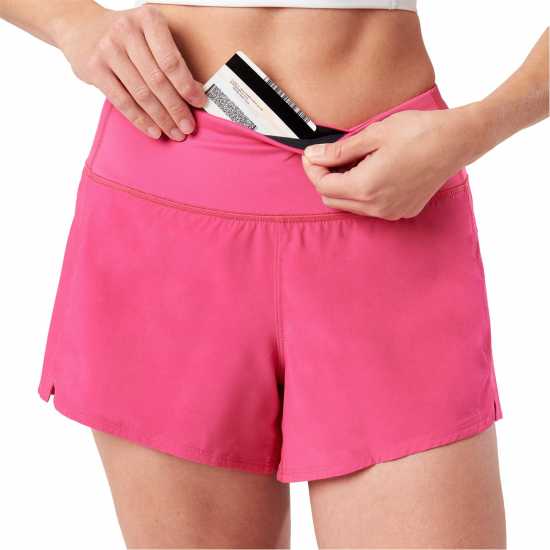 Nathan Strd Trn Shrt Ld99 Hot Pink Дамски клинове за фитнес