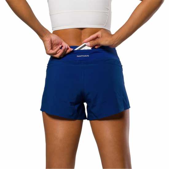 Nathan Strd Trn Shrt Ld99 Sodalite Blue Дамски клинове за фитнес