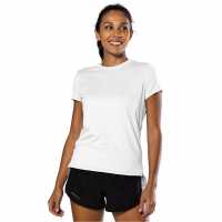 Nathan Dash Tee 2.0 Ld99 White Дамски дрехи за бягане