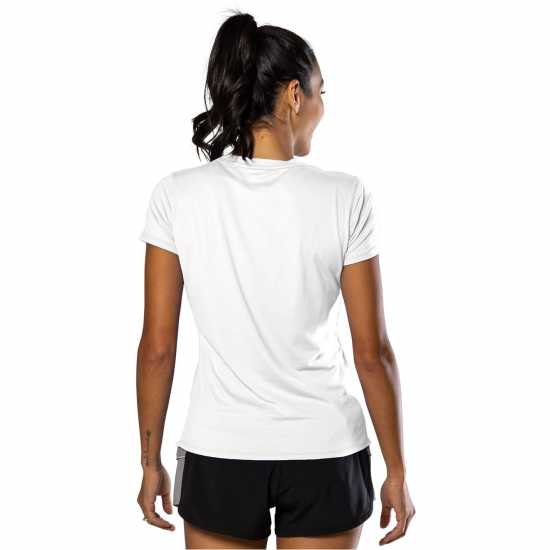 Дамски дрехи за бягане Nathan Dash Tee 2.0 Ld99 White Nathan Dash Tee 2.0 Ld99 White Дамски дрехи за бягане