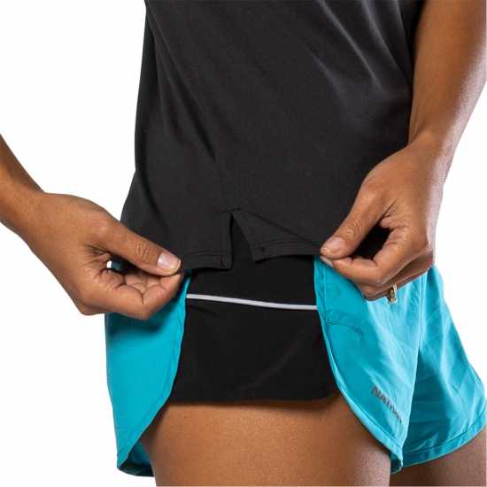 Nathan Dash Tee 2.0 Ld99 Black Дамски дрехи за бягане