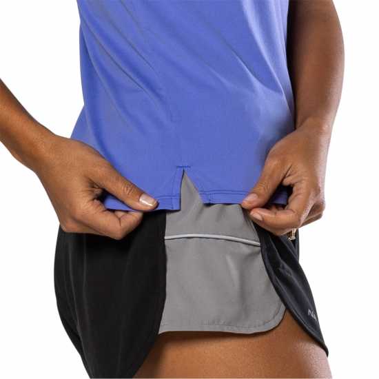 Nathan Dash Tee 2.0 Ld99 Baja Purple Дамски дрехи за бягане