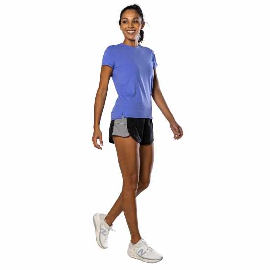 Nathan Dash Tee 2.0 Ld99 Baja Purple Дамски дрехи за бягане