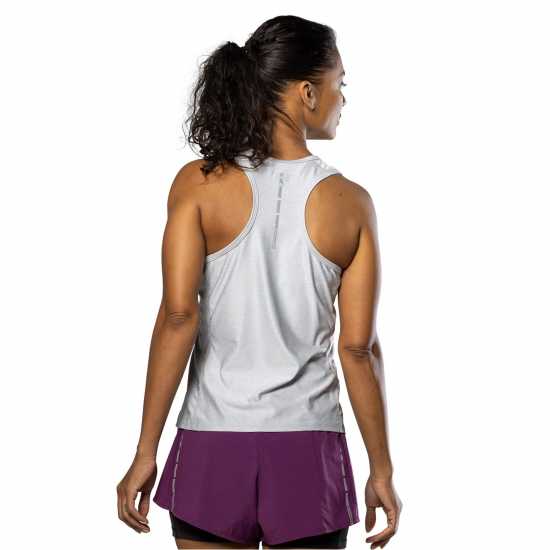 Nathan Qualifir Tank Ld99 Grey Mist Heat Дамски дрехи за бягане