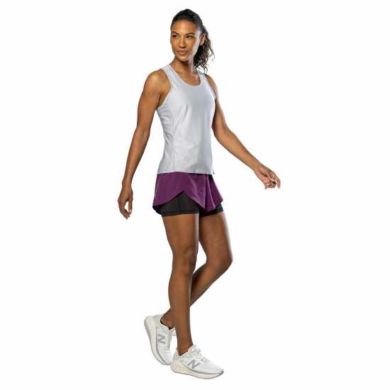 Nathan Qualifir Tank Ld99 Grey Mist Heat Дамски дрехи за бягане