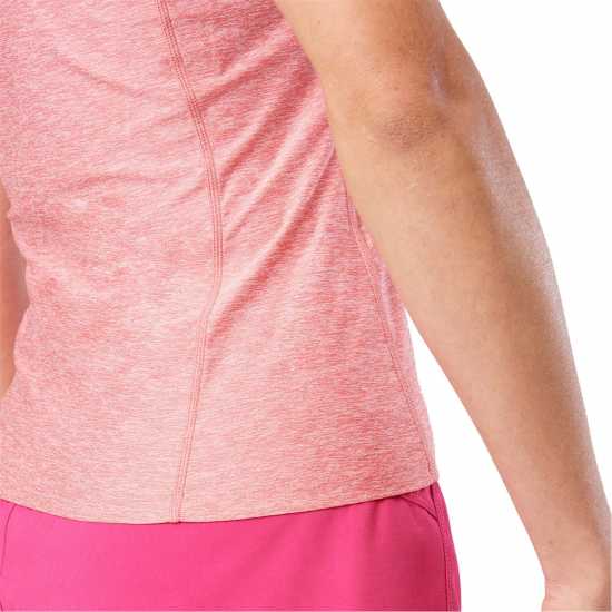 Дамски дрехи за бягане Nathan Qualifier Tee Ld99 Coral Heather Nathan Qualifier Tee Ld99 Coral Heather Дамски дрехи за бягане