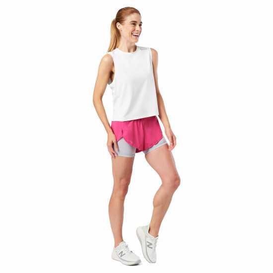 Nathan Sprinter Vest Ld99 White Дамски дрехи за бягане