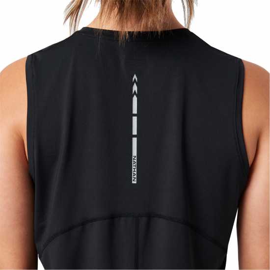 Nathan Sprinter Vest Ld99 Black Дамски дрехи за бягане
