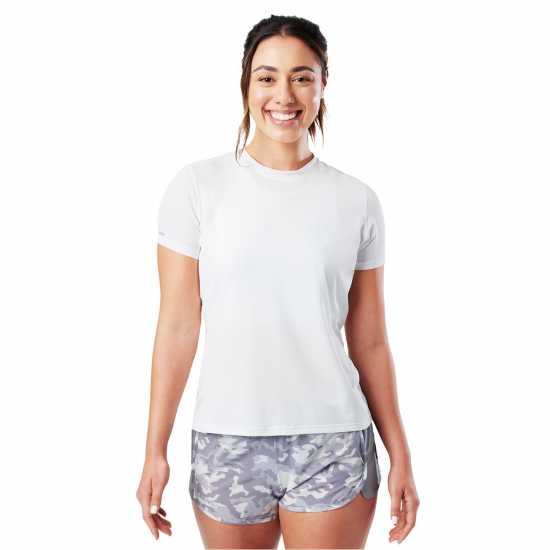 Nathan Sprinter Tee Ld99 White Дамски дрехи за бягане