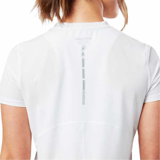 Nathan Sprinter Tee Ld99 White Дамски дрехи за бягане