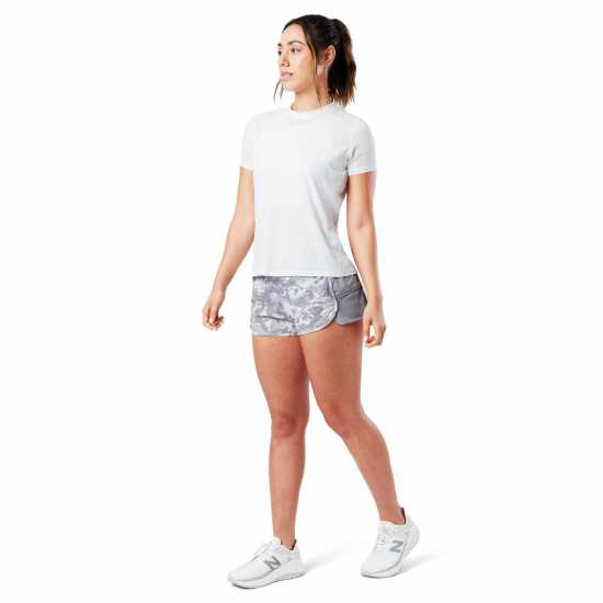 Nathan Sprinter Tee Ld99 White Дамски дрехи за бягане