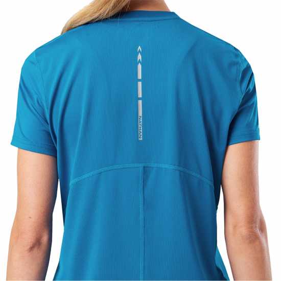 Nathan Sprinter Tee Ld99 Deep Blue Дамски дрехи за бягане