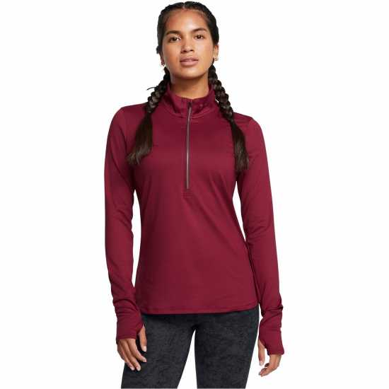 Under Armour Under Armour Ua Launch Pro Half Zip Running Top Womens Red 