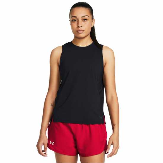 Дамски дрехи за бягане Under Armour Armour Ua Launch Elite Tank Running Vest Womens Black Under Armour Armour Ua Launch Elite Tank Running Vest Womens Black Дамски дрехи за бягане