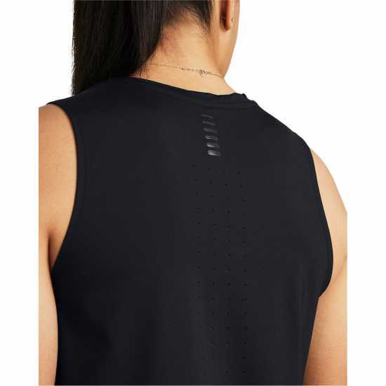Дамски дрехи за бягане Under Armour Armour Ua Launch Elite Tank Running Vest Womens Black Under Armour Armour Ua Launch Elite Tank Running Vest Womens Black Дамски дрехи за бягане