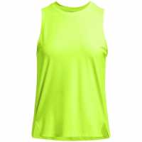 Under Armour Armour Ua Launch Elite Tank Running Vest Womens Yellow Дамски дрехи за бягане