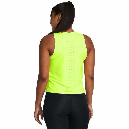 Дамски дрехи за бягане Under Armour Armour Ua Launch Elite Tank Running Vest Womens Yellow Under Armour Armour Ua Launch Elite Tank Running Vest Womens Yellow Дамски дрехи за бягане