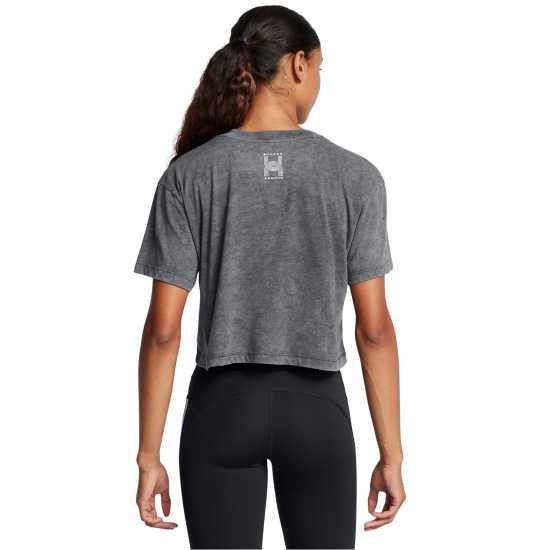 Under Armour Run Anywhere Ss Ld99 Black Дамски тениски и фланелки