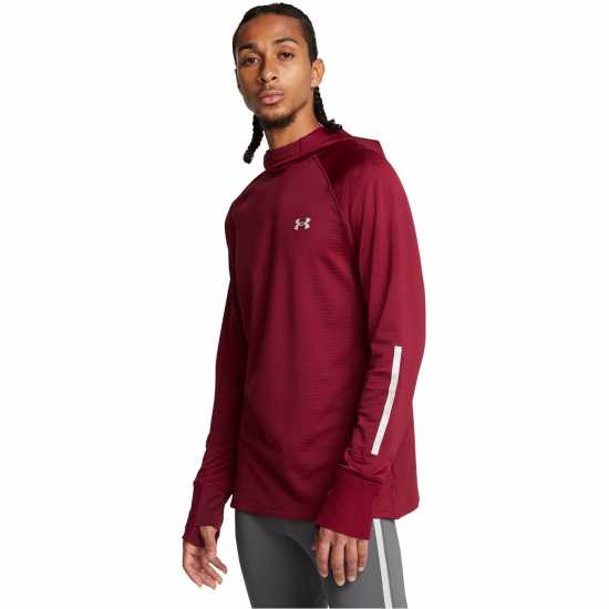 Under Armour Мъжки Суитшърт Armour Ua Launch Elite Cw Balaclava Hoody Mens Under Armour Мъжки Суитшърт Armour Ua Launch Elite Cw Balaclava Hoody Mens