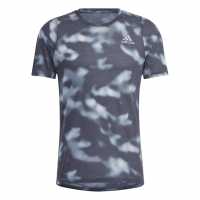 Adidas Мъжка Риза Run Icons Aop T-Shirt Mens